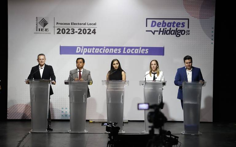 Primer debate entre candidatos a diputados locales por Pachuca