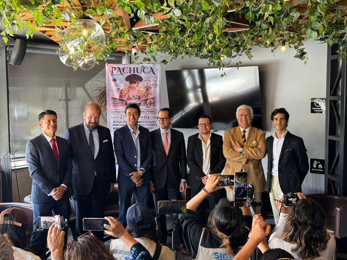 Cartel de Lujo para la Fiesta Taurina en el marco de la Feria de San Francisco Pachuca 2025