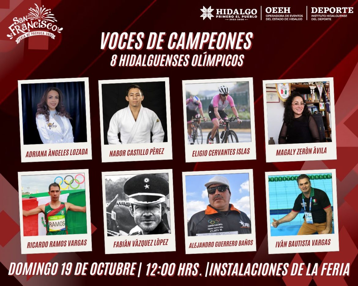 Hidalgo celebra a sus héroes deportivos en “Voces de Campeones”