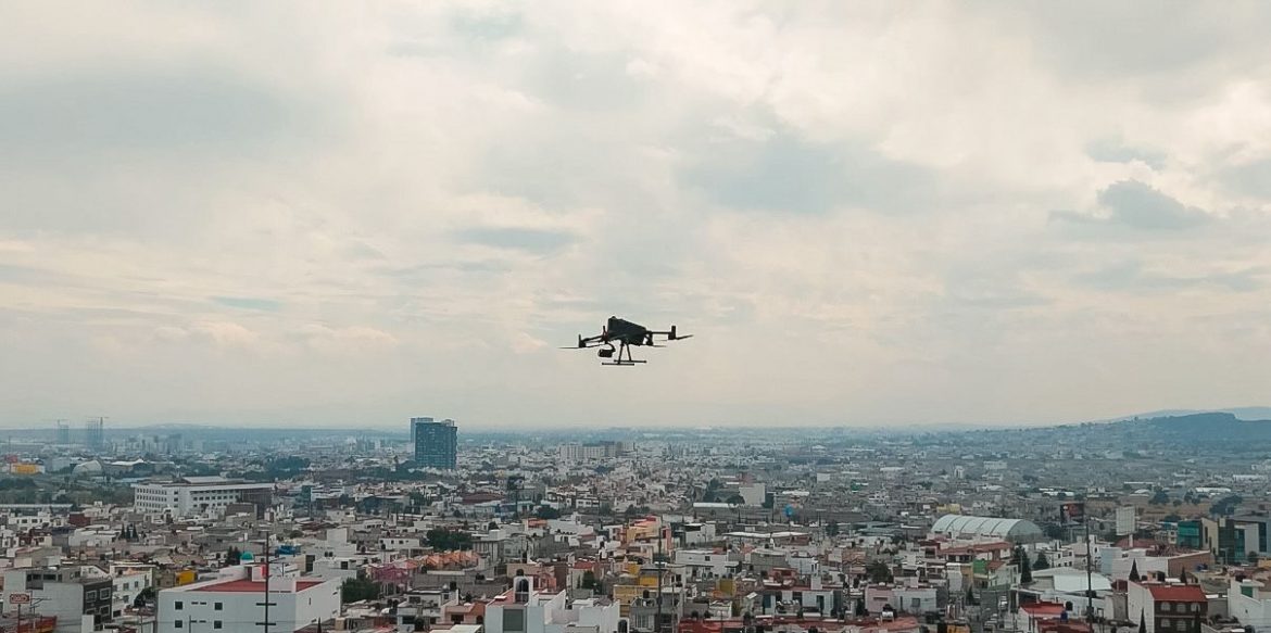 Pachuca refuerza su seguridad con vigilancia aérea; drones tácticos ya operan en la ciudad