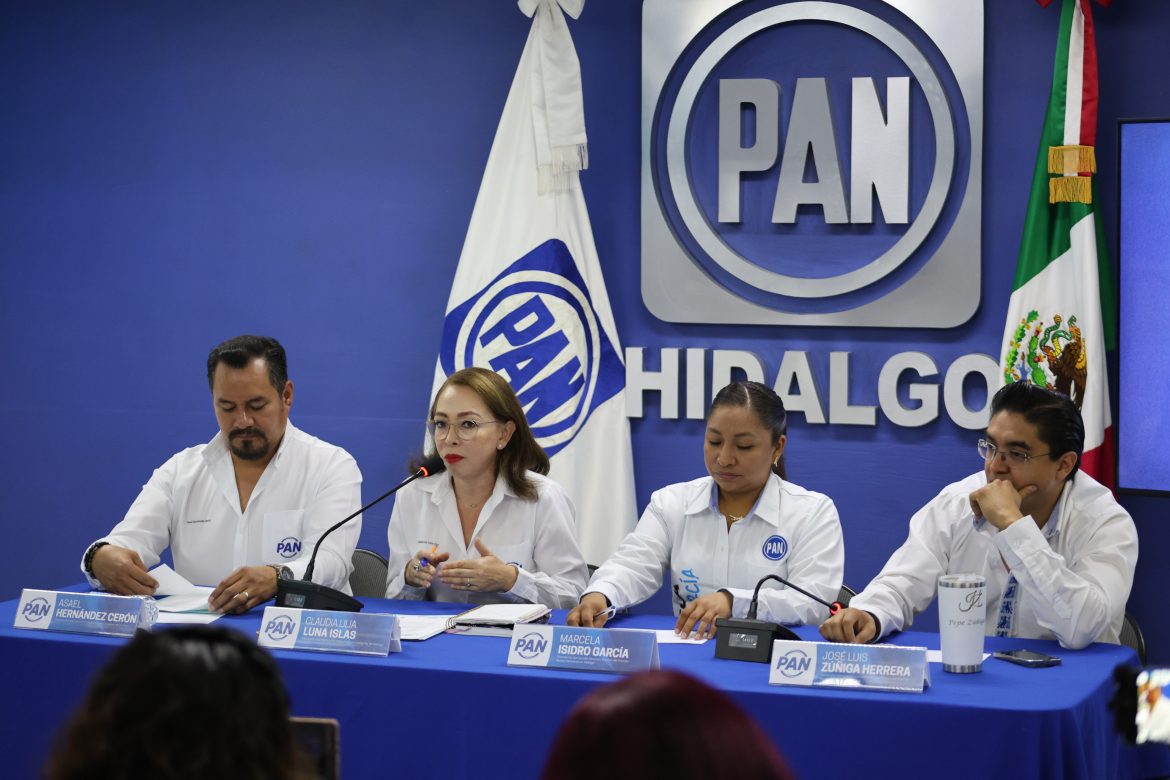 PAN Hidalgo presenta postura y propuestas en torno a la Reforma Electoral