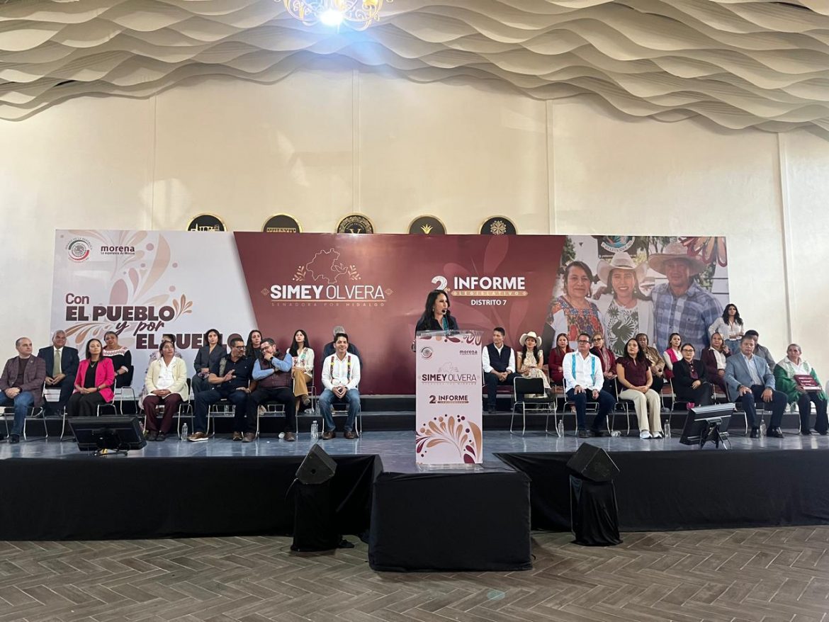 Segundo informe: estos son los resultados de la senadora por Hidalgo