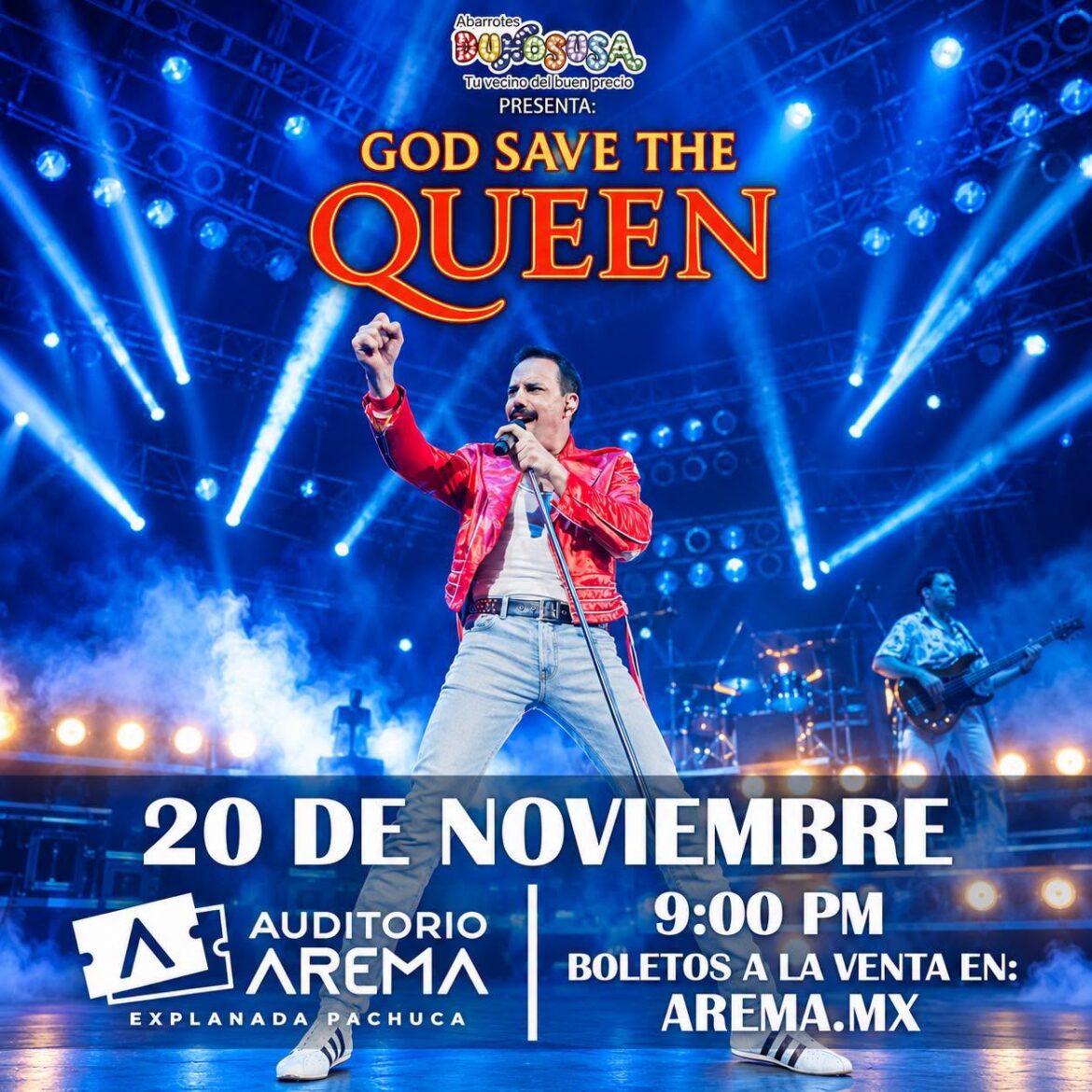 God Save the Queen llegará a Pachuca con un espectáculo tributo a Queen
